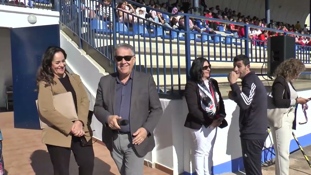 Deporte. Olimpiadas escolares 2024.  Polideportivo Almonte