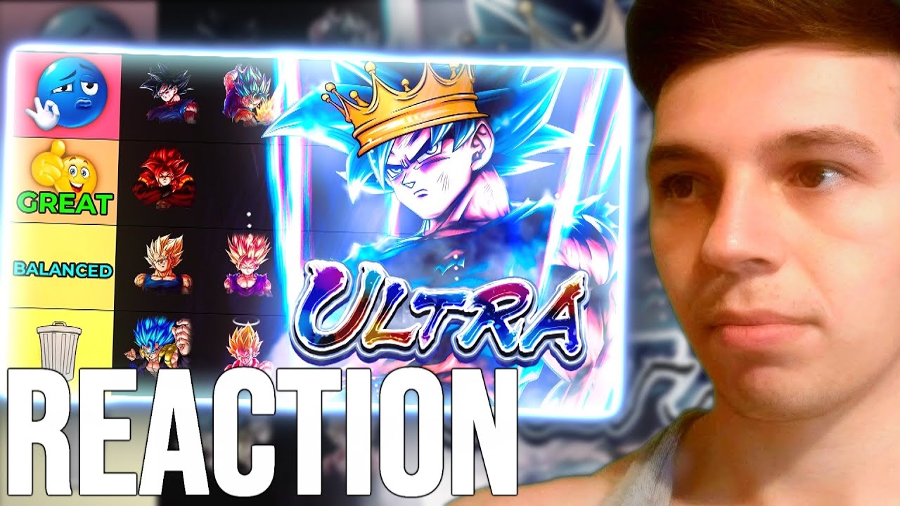 Who is the best ULTRA in Dragon Ball Legends? (Slackax Reaction)