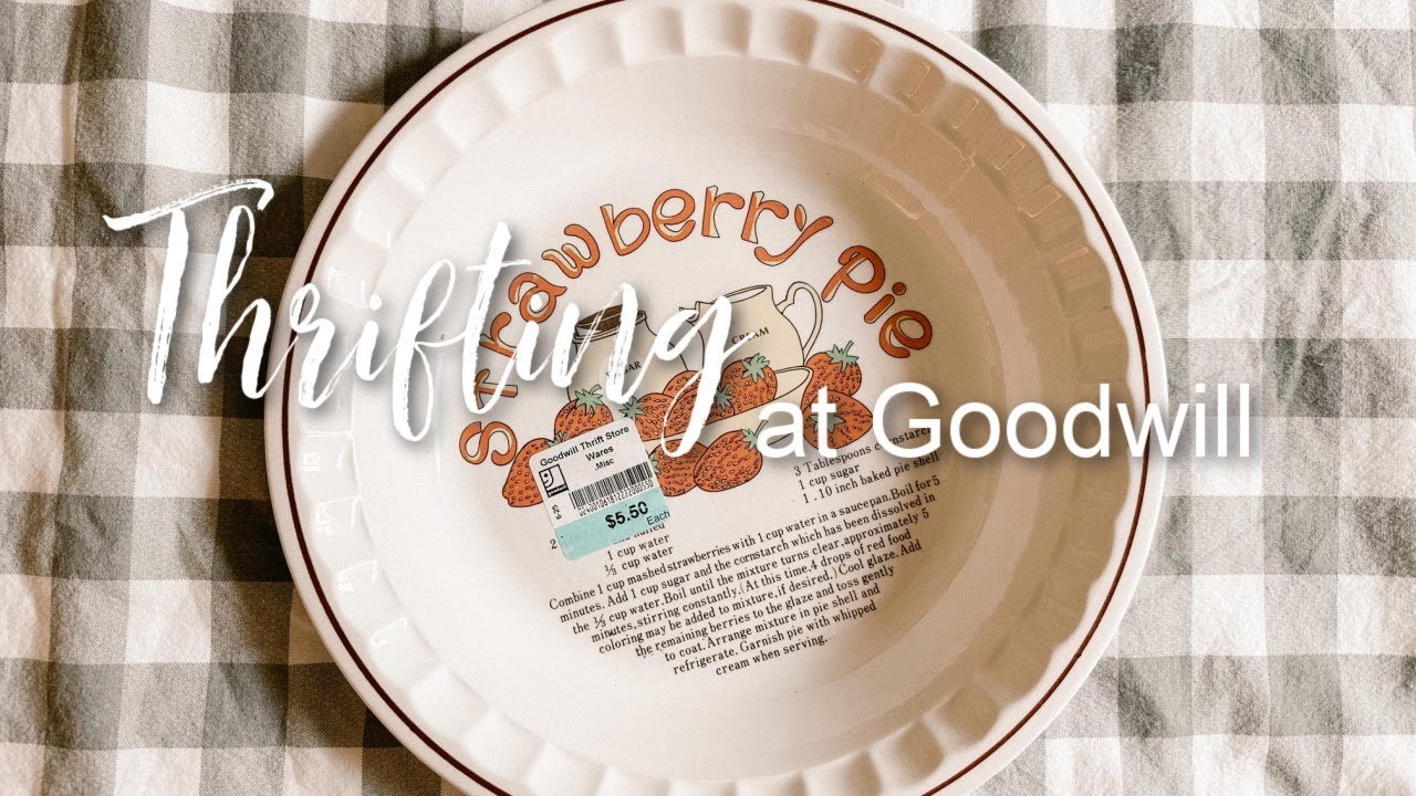 Goodwill Thrift with me for Cottage decor