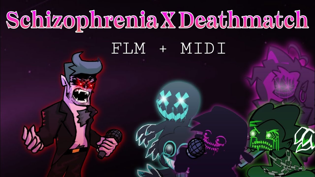 FNF Corruption Schizophrenia X Deathmatch but I made a FLM, MIDI & FLP for it