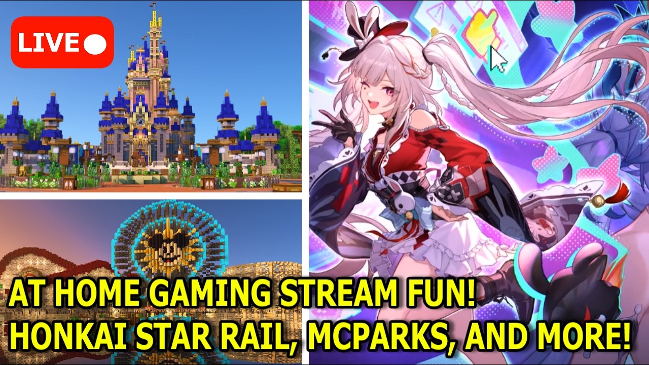AT HOME STREAM! Playing Video Games, Chitty Chatting, and More Fun!