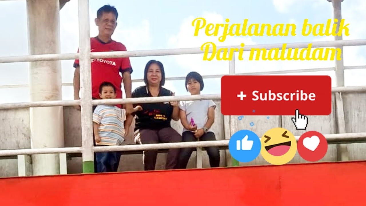 Perjalanan balik ke kuching setelah selesai majlis perkahwinan di maludam
