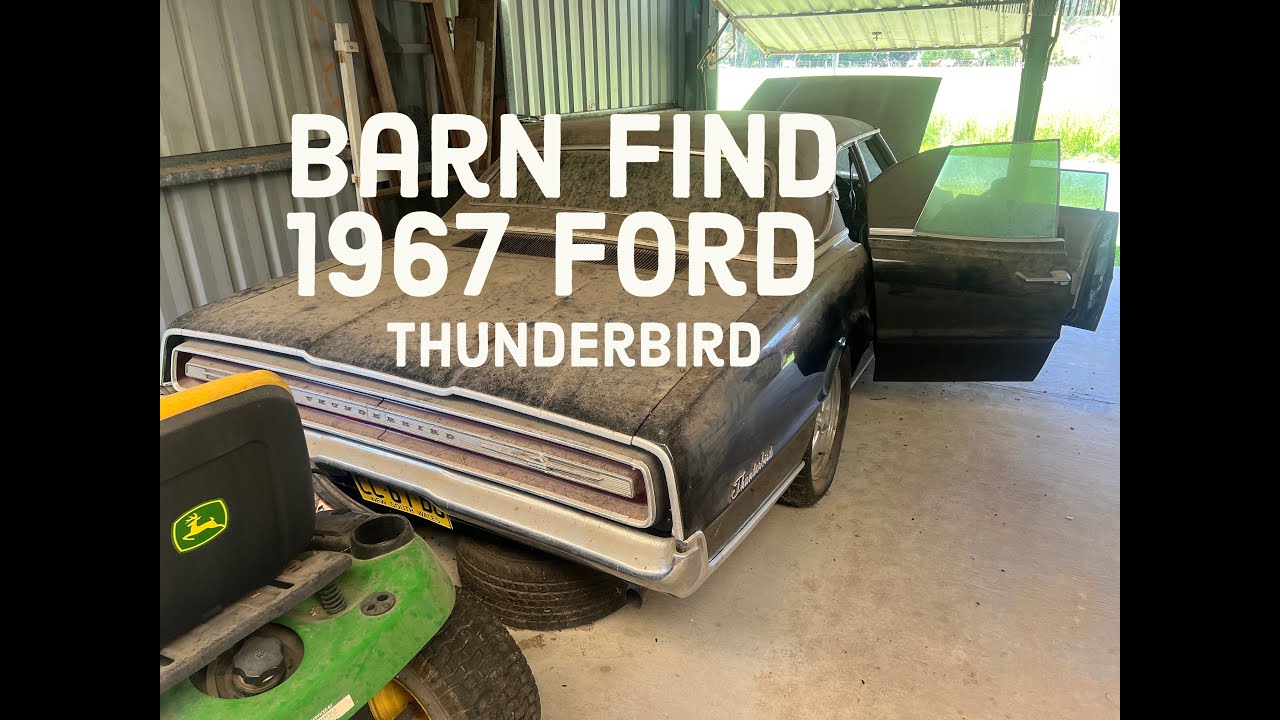 BARN FIND!! 1967 ford thunderbird landau