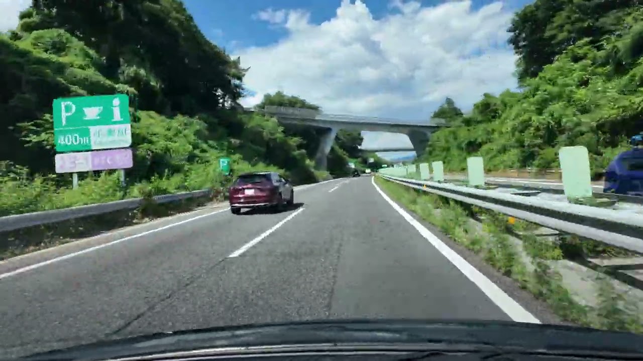 中央自動車道 ドライブ 駒ヶ岳SA 岡谷IC 2025