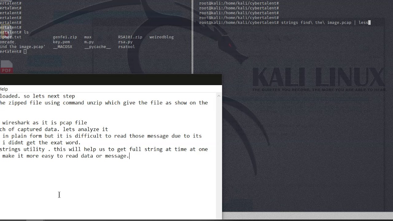 Cybertalents walkthrough | Cypher Anxiety | Digital forensic challanges