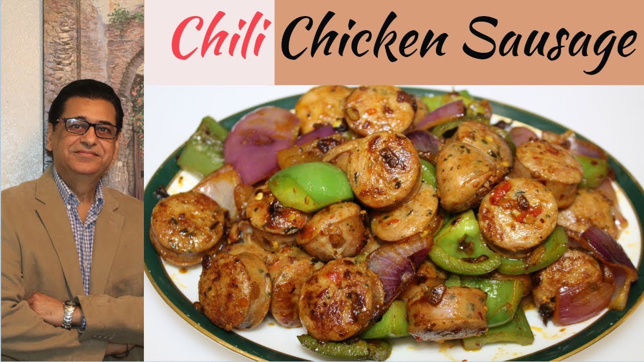 Chili Garlic Chicken Sausage Recipe..🔥🔥🔥