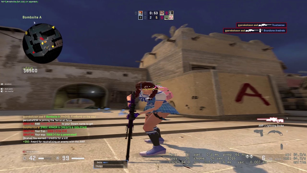 onetap.com hvh highlights ft dangerousyaw.js (cfg in desc)