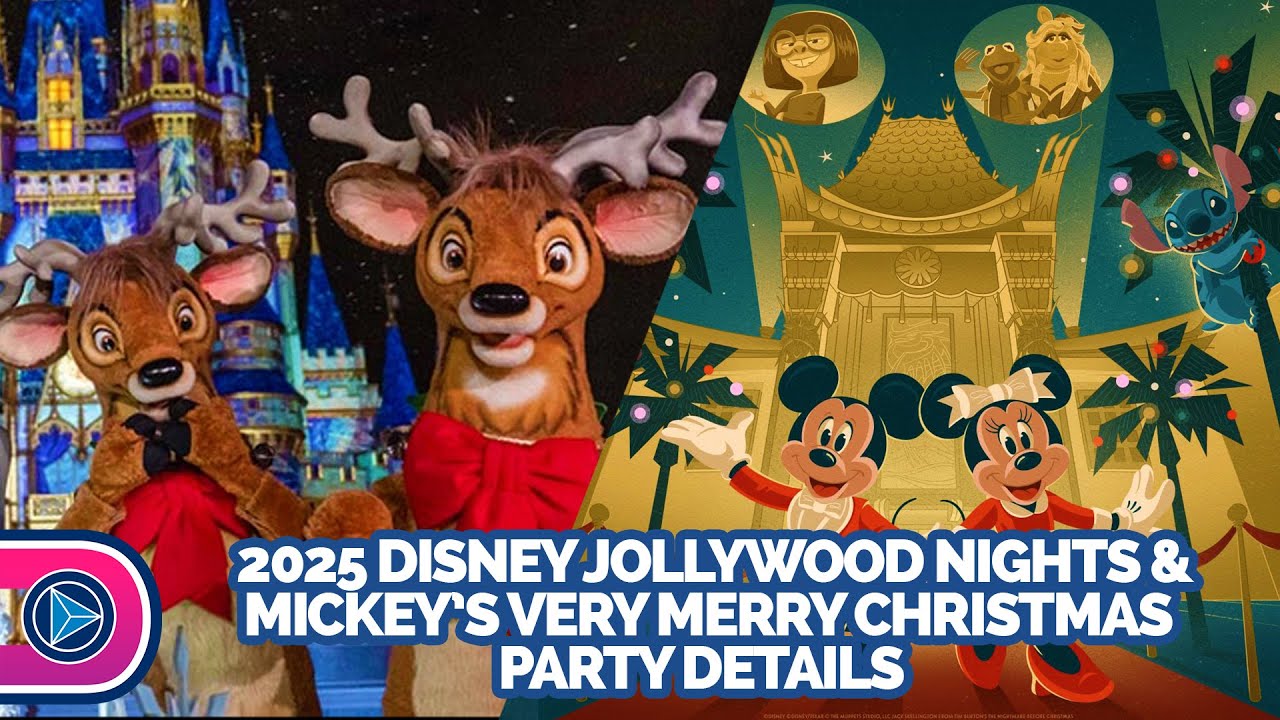 Disney Jollywood Nights & Mickey's Very Merry Christmas Party 2025 Dates and Details