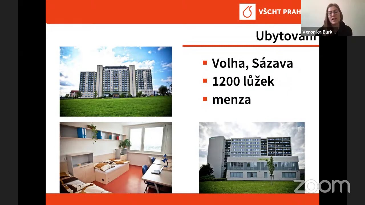 VŠCHT Praha - Informace o studijních programech a přijímacím řízení