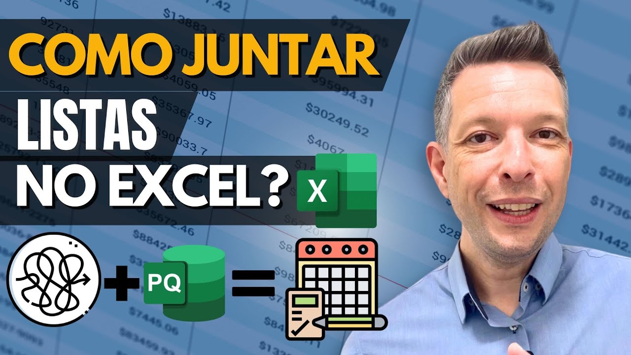 VOCÊ ainda vai PRECISAR DISTO! UNIR Listas no EXCEL com Power Query
