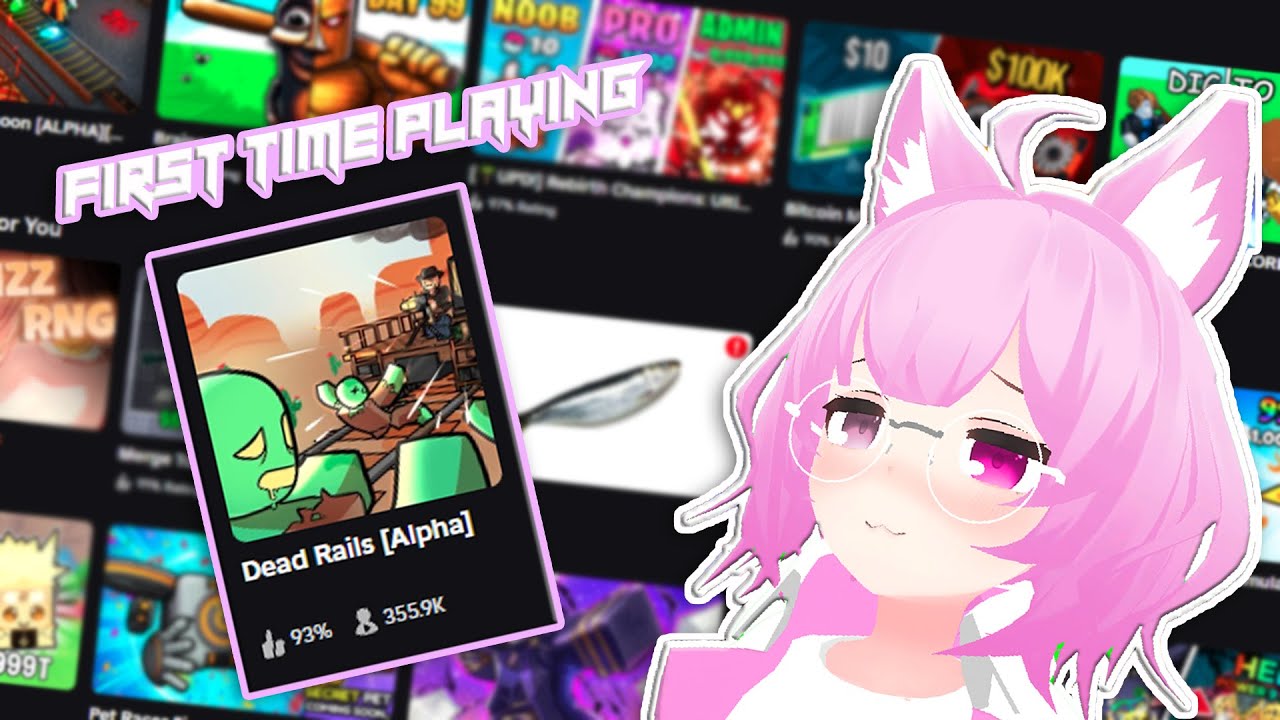 Noob Play Roblox Dead Rails For The First TIme