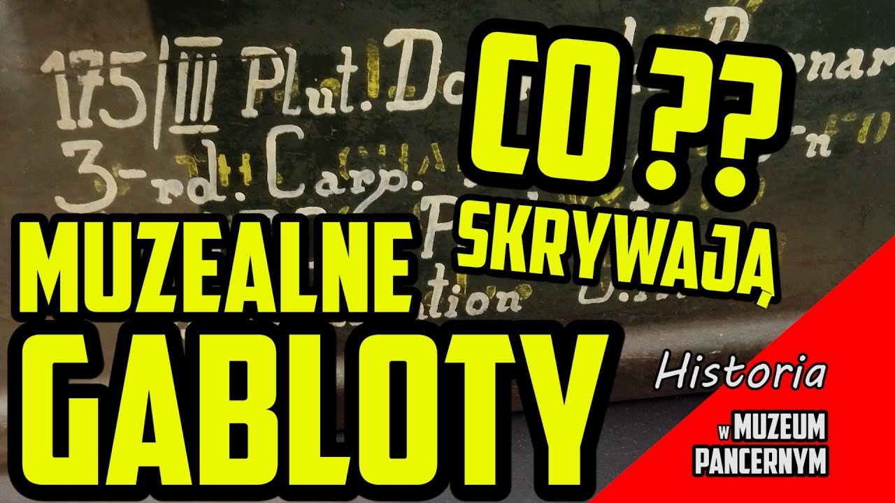 Historia w Muzeum Pancernym #29 Co kryją gabloty w Muzeum Pancernym w Kłaninie?