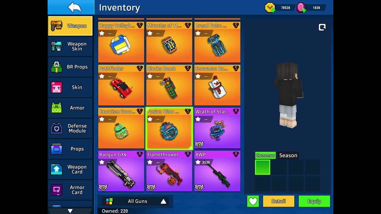 Updated Inventory ー Cops N Robbers