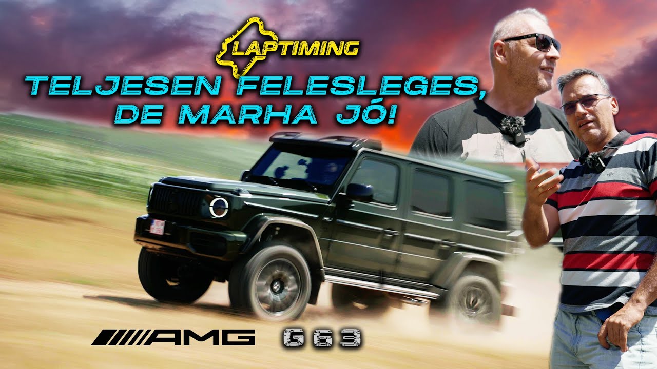 TELJESEN felesleges, de MARHA JÓ! - Mercedes-AMG G63 4x4² (Garázs Ep. 918.)