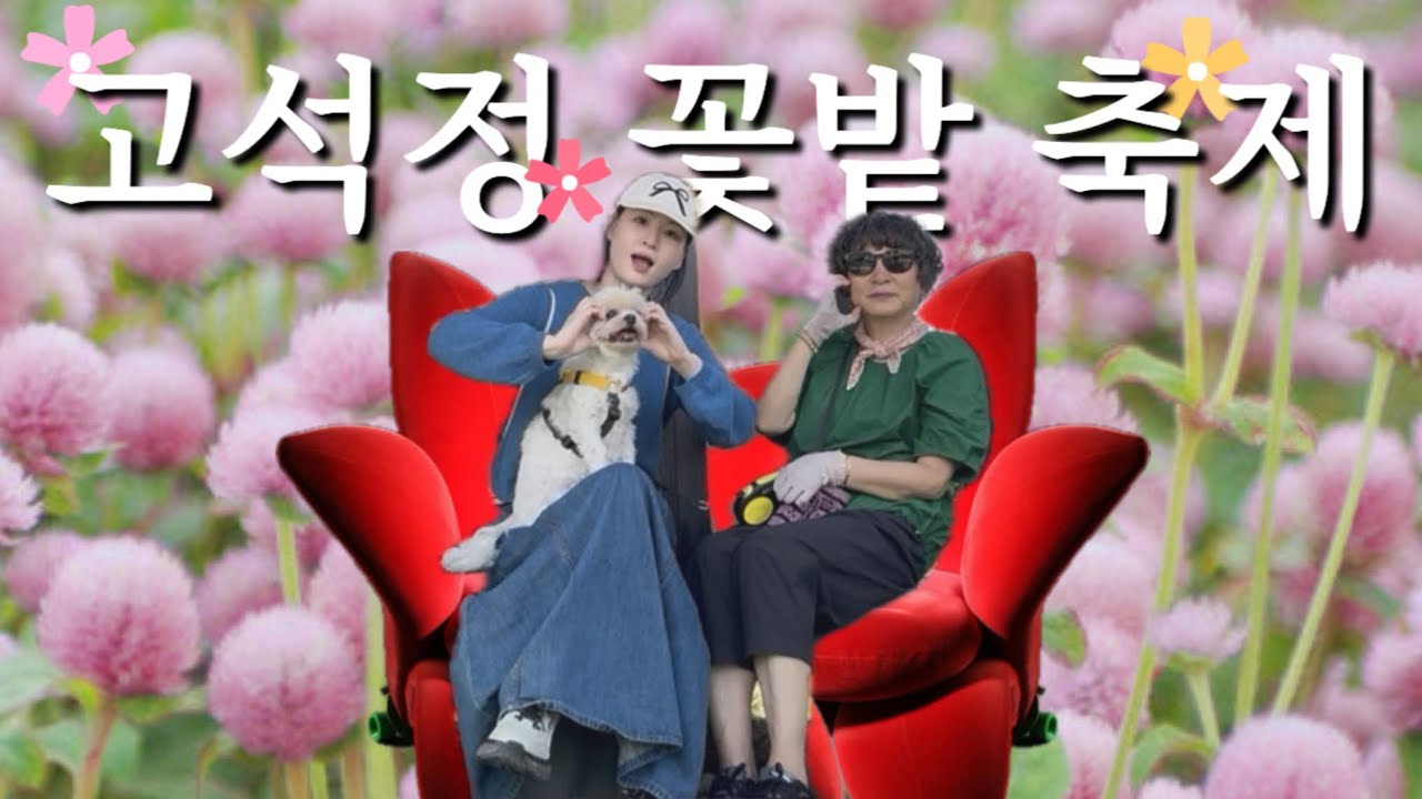 [VLOG.163] 꽃구경은 언제나 옳은 법!!(철원 고석정 꽃밭 축제💐)