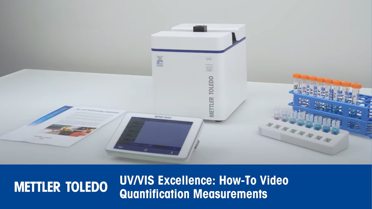How-to Perform Quantification with UV/VIS Excellence Spectrophotometers