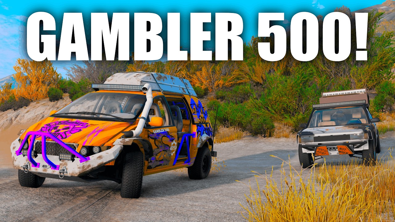 Beamng,But Its The Gambler 500!