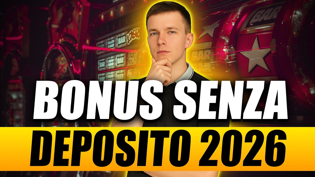 ✅ BONUS SENZA DEPOSITO 💲 TOP 5 CASINO ITALIANI ONLINE SITI 2026💰