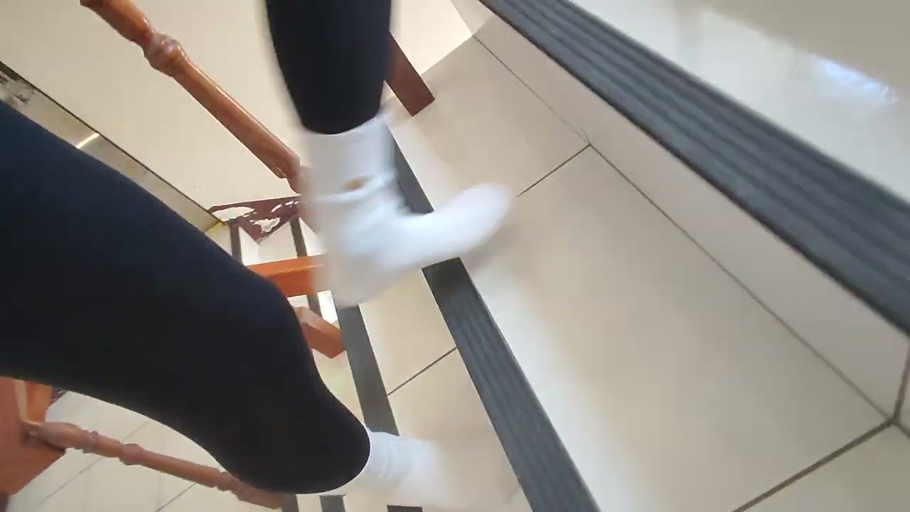 Walking in dirty socks and show it (1)