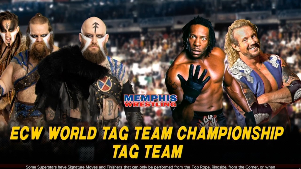 Memphis Wrestling | Viking Raiders vs. Booker T & DDP