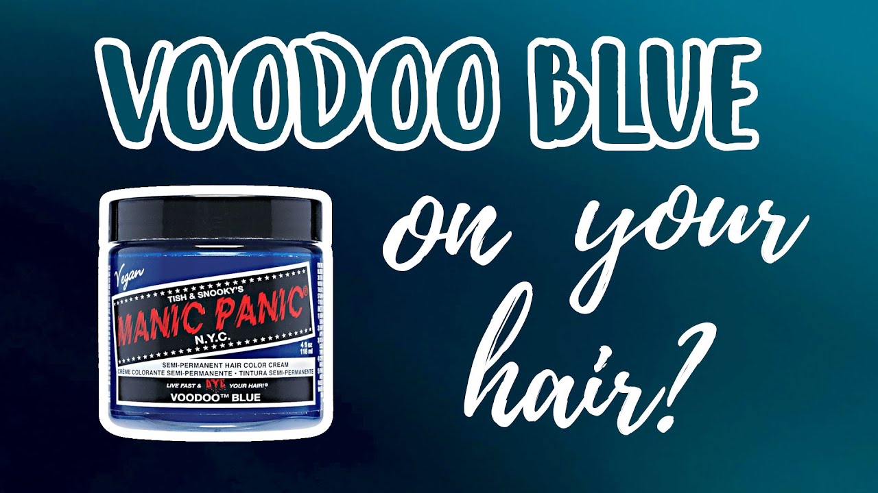 Manic Panic VOODOO BLUE | Образцы волос