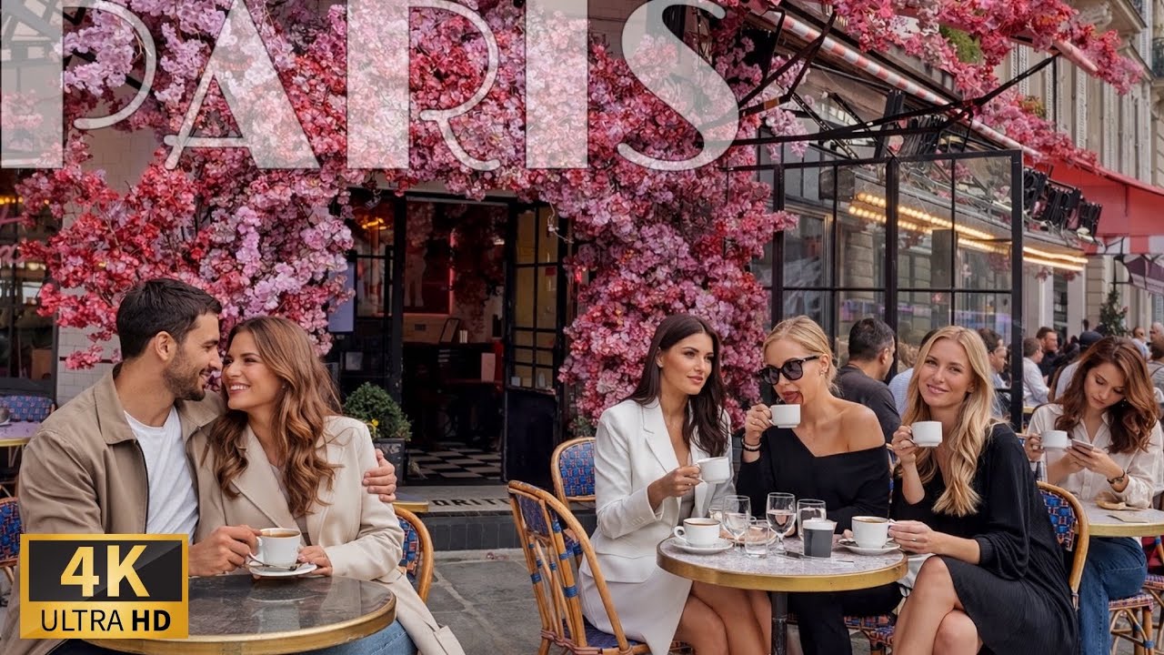 [🇫🇷Paris France 4K 120FPS Walking Tour]  Walk in Paris 