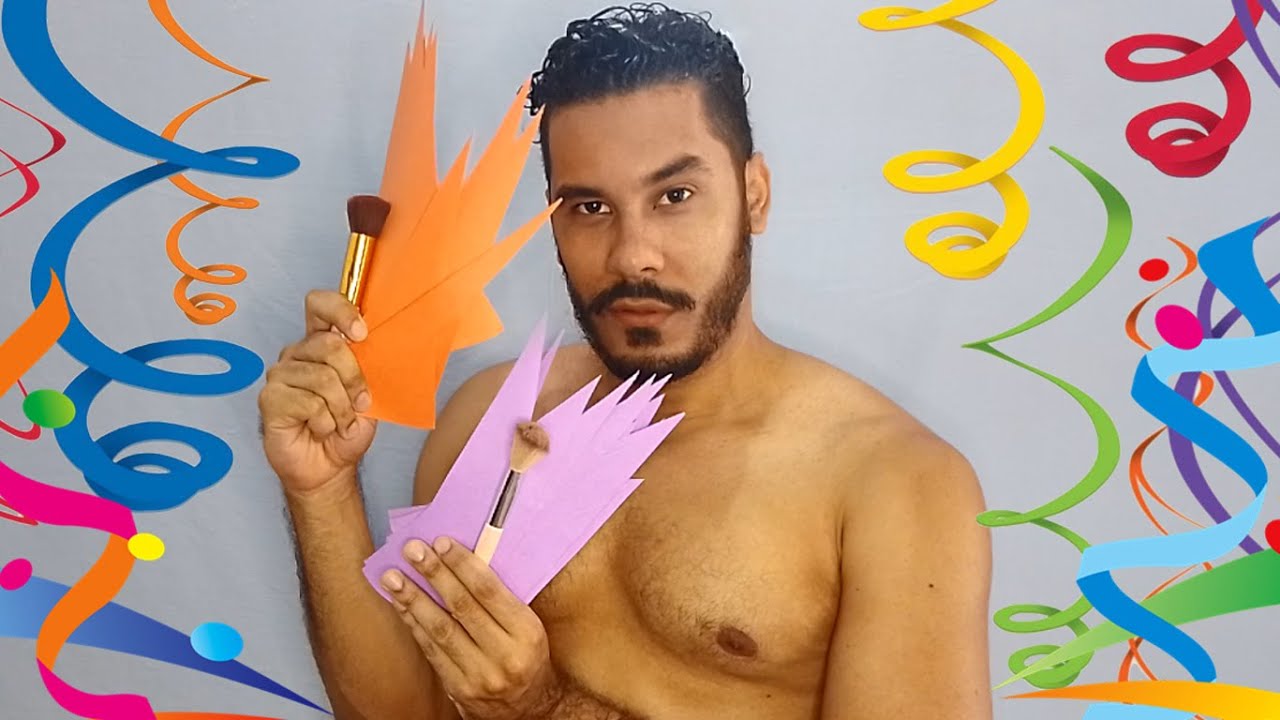 Brazilian CARNAVAL DRAG makeup