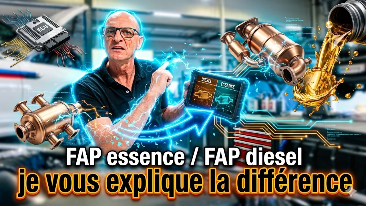 FAP diesel vs FAP essence, je vous explique la différence