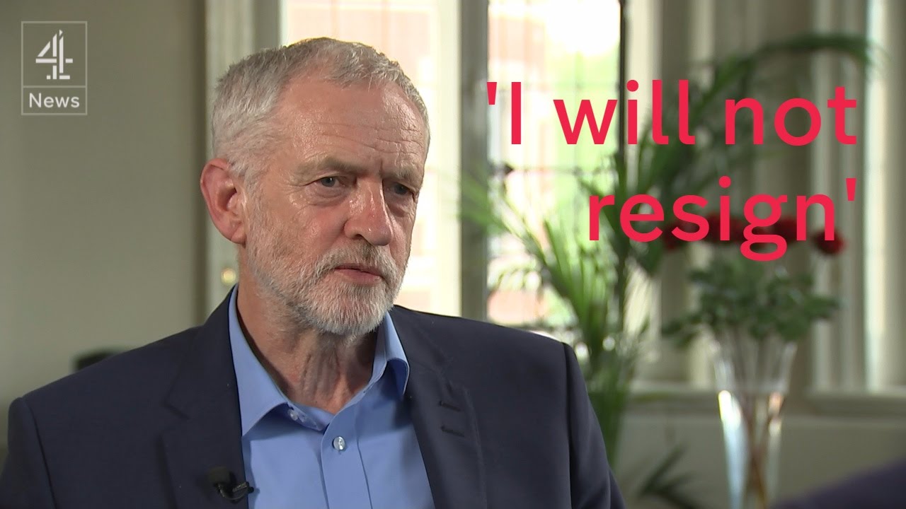 Jeremy Corbyn: ‘I want to be Prime Minister’