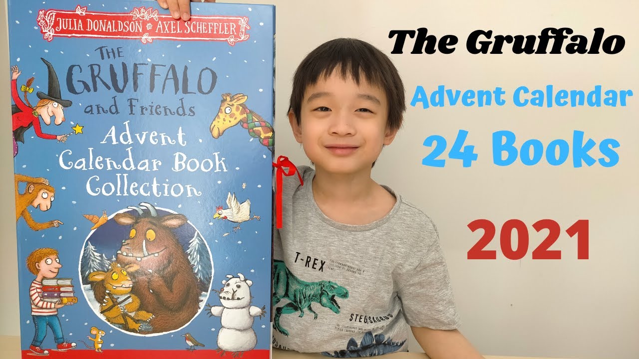 Opening The Gruffalo and Friends  Advent Calendar 2021 - 24 Mini Books Count Down to Christmas