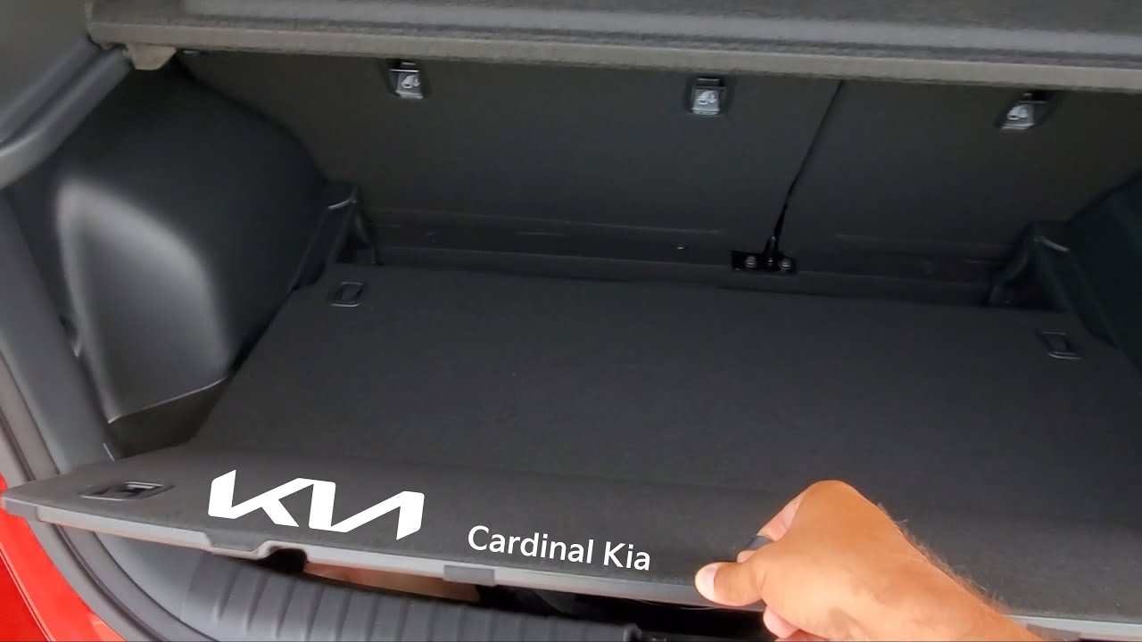 CK - 2022 Kia Soul - How To Use Your Dual Level Cargo Floor!