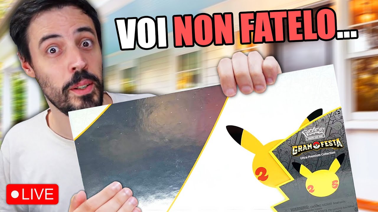 Apro una RARISSIMA UPC Pok&eacute;mon di GRAN FESTA per i 300K