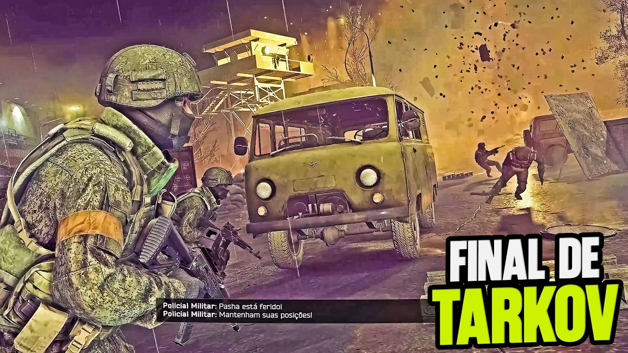 FINALMENTE CHEGUEI NO TERMINAL (FINAL DO TARKOV) SÓ RESTA ESCAPAR! | ESCAPE FROM TARKOV
