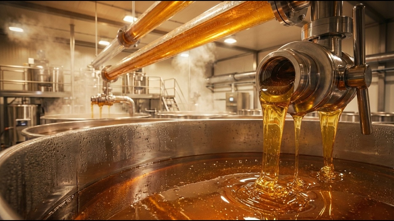Inside a $30M Honey Factory How Pure Honey is Really Made
