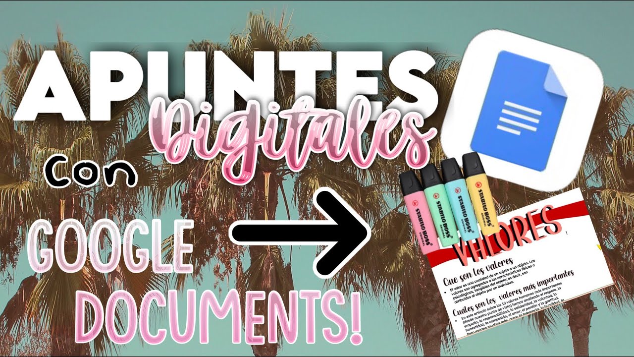 APUNTES DIGITALES CON GOOGLE DOCS! *todo gratis*