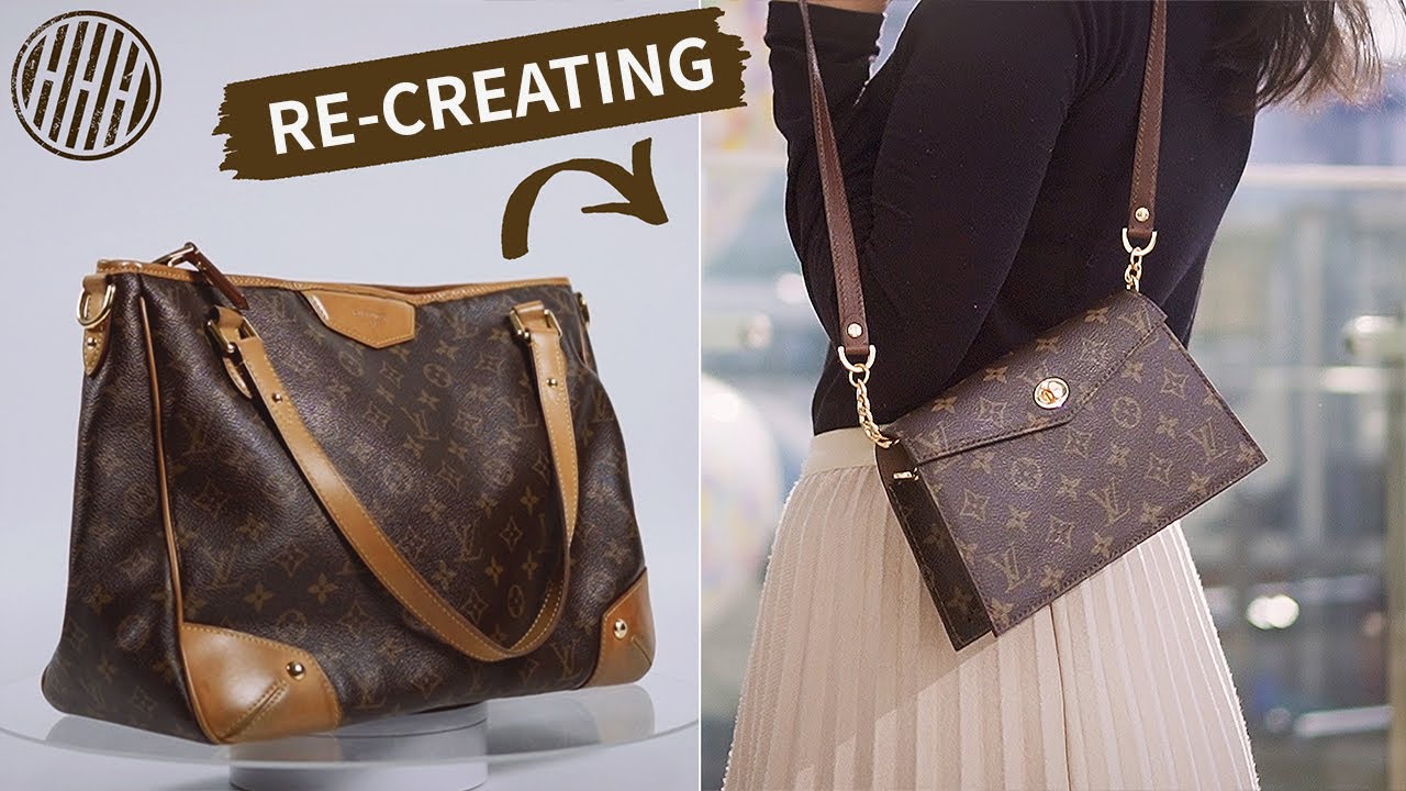I Turn Old Bag into a New Handbag #upcycling