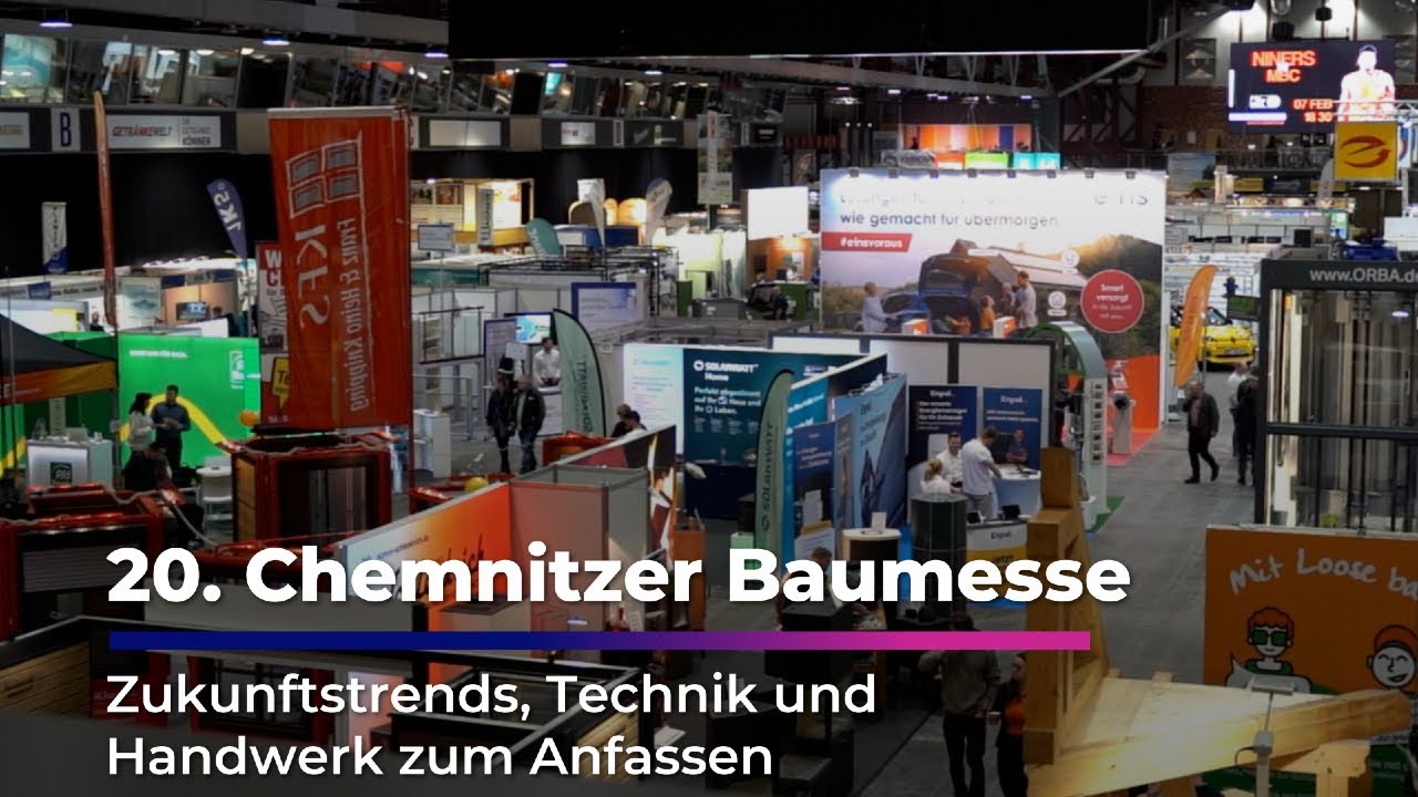 20. Chemnitzer Baumesse: Zukunftstrends, Technik und Handwerk zum Anfassen