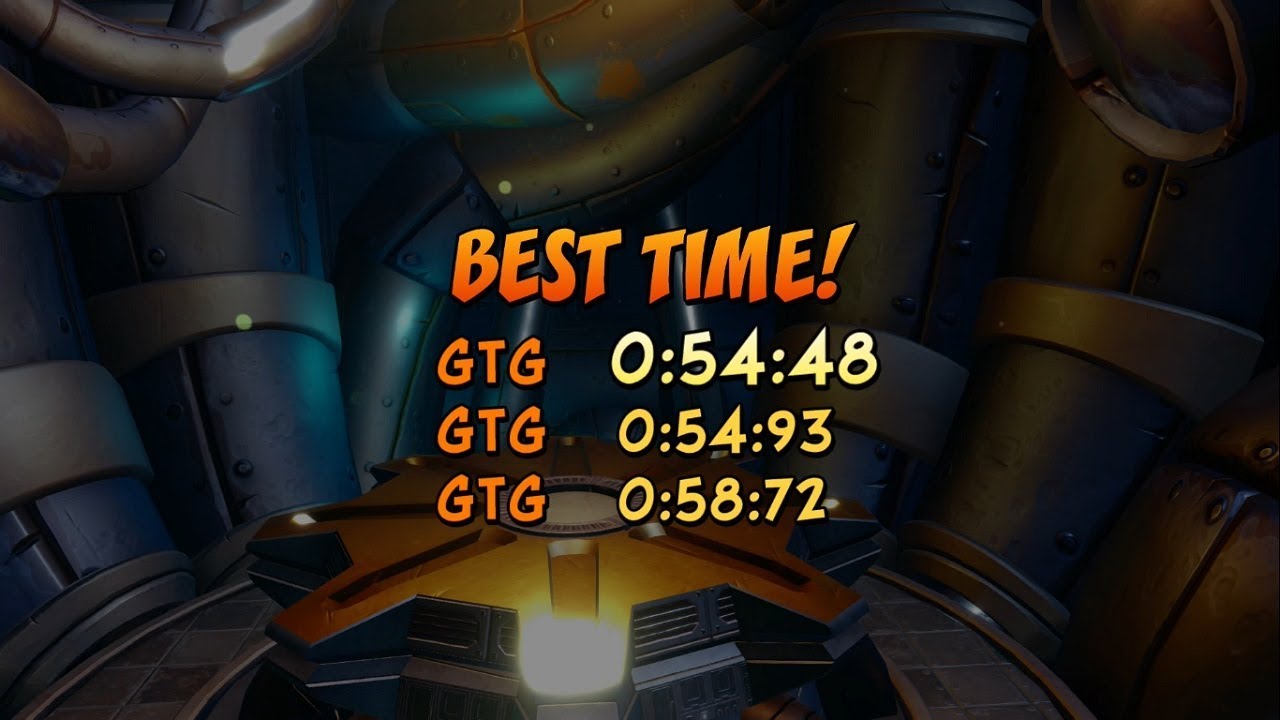 Crash Bandicoot 2 - N. Sane Trilogy - Platinum Time Trial #21: Piston It Away - 54:48 (Former WR)