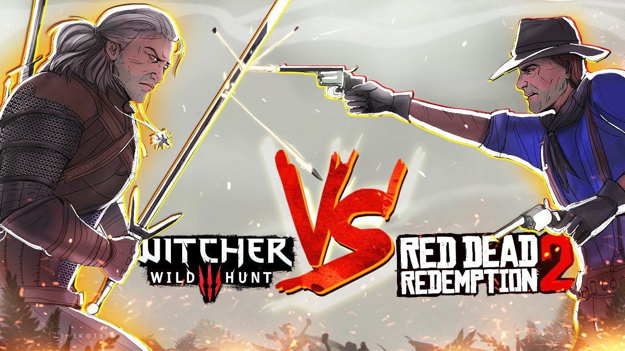 Кто лучше? Witcher 3 против RDR 2 | Ведьмак 3 против Рдр 2