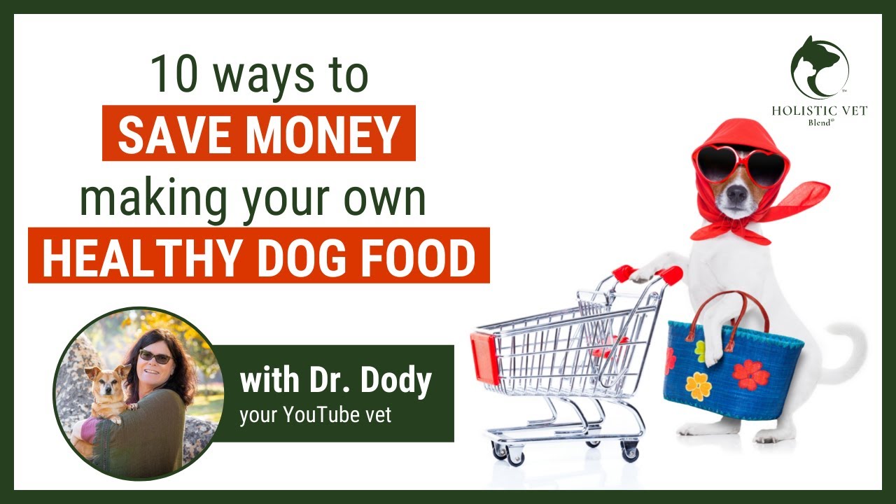 10 Ways To Save Money When Making Your Own Healthy Dog Food