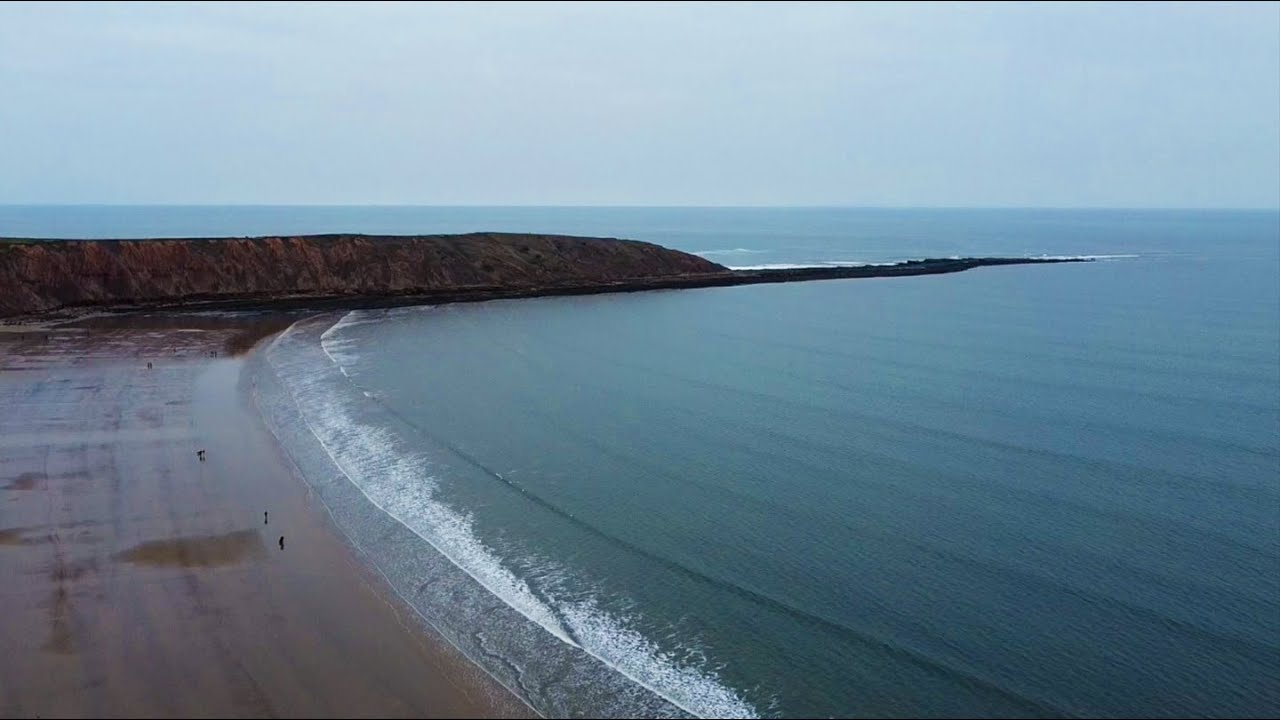 FILEY - Yorkshire, UK - By Drone - Feb 2023