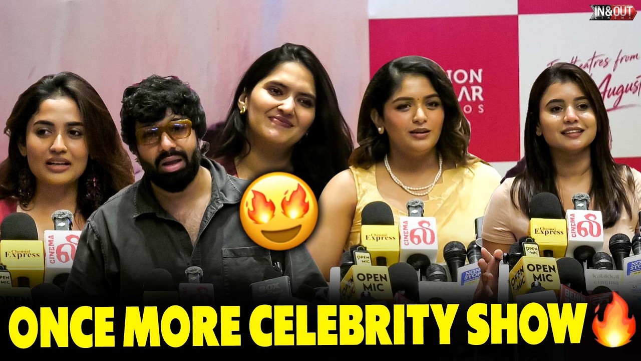Once More celebrity show💥| Once More FDFS Review | Once More movie review🔥 #arjundas #aditishankar