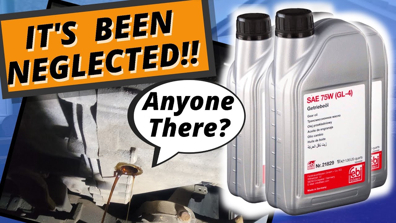 OVERDUE Manual Transmission Oil Change EASIER than expected | TFSI EA113 engine