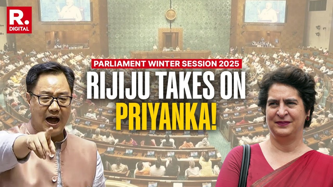 Sanchar Sathi App Row: Rijiju Silences Priyanka Gandhi