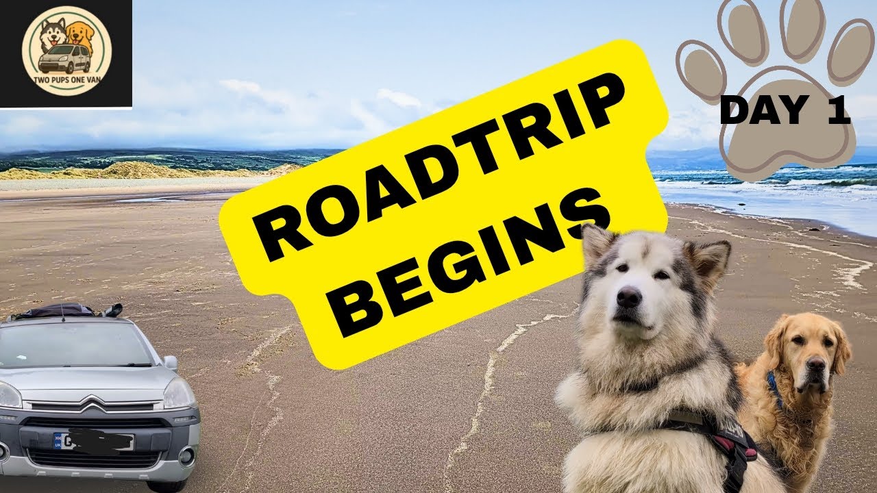 UK Road Trip BEGINS! | Packing the Van for Bennar Beach, Wales 