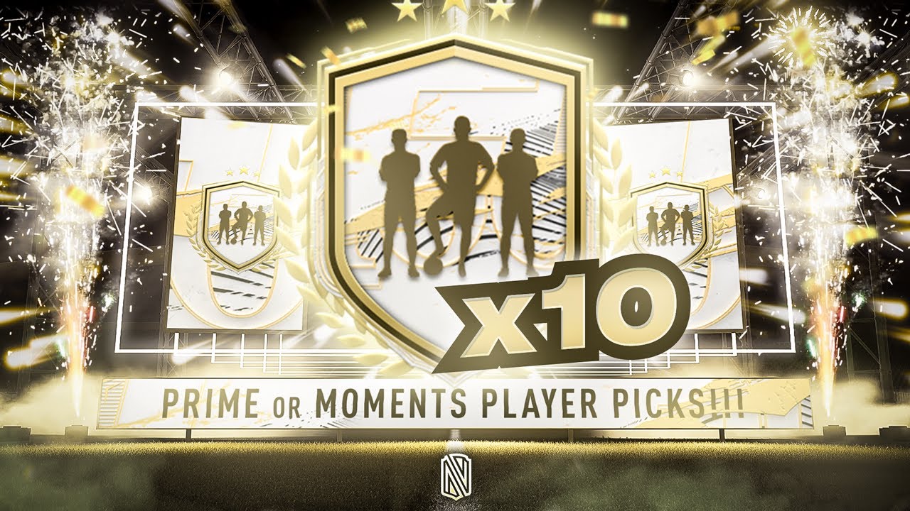 10 x PRIME OR MOMENTS ICON PLAYER PICK PACKS!!! FIFA 21