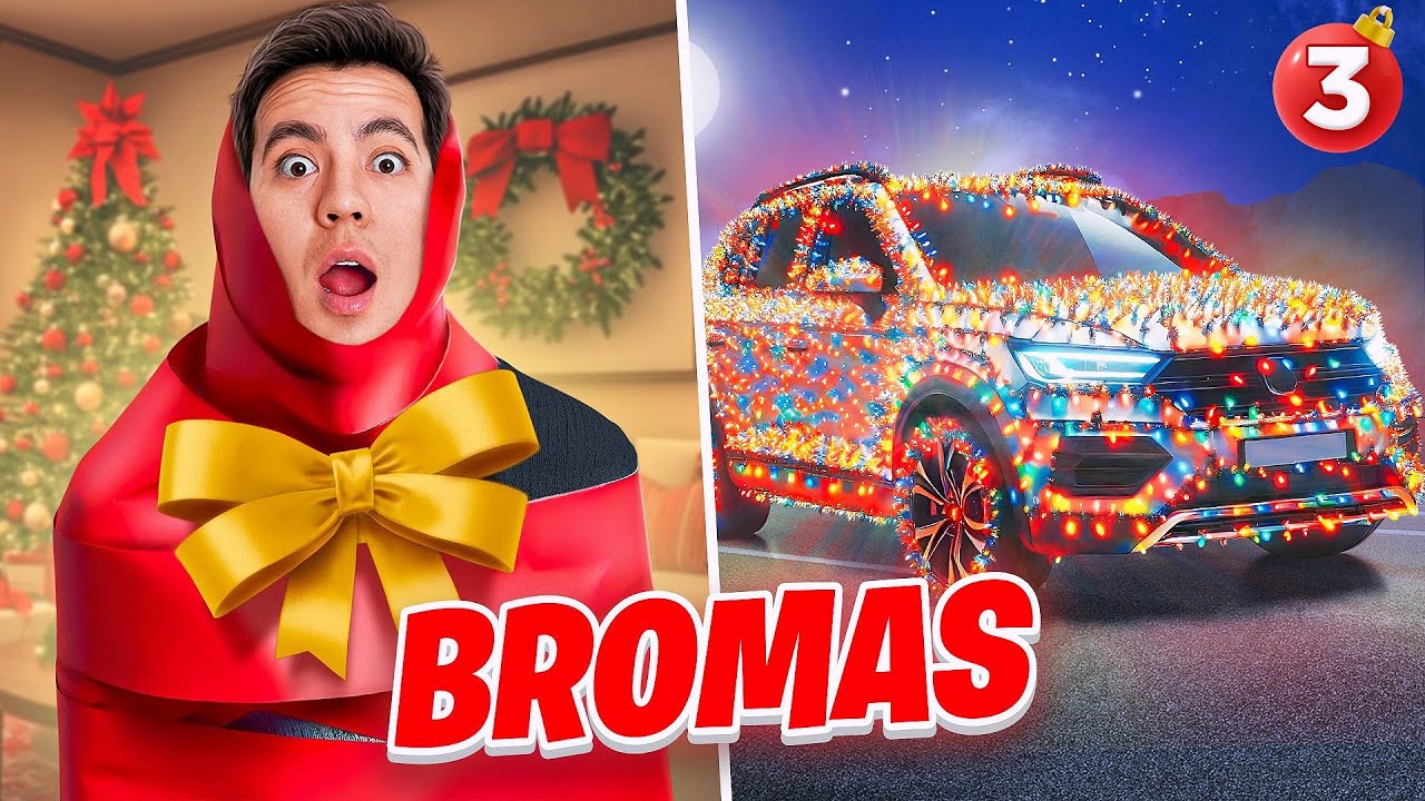 24 HORAS DE BROMAS ENTRE HERMANOS - VLOGMAS 3