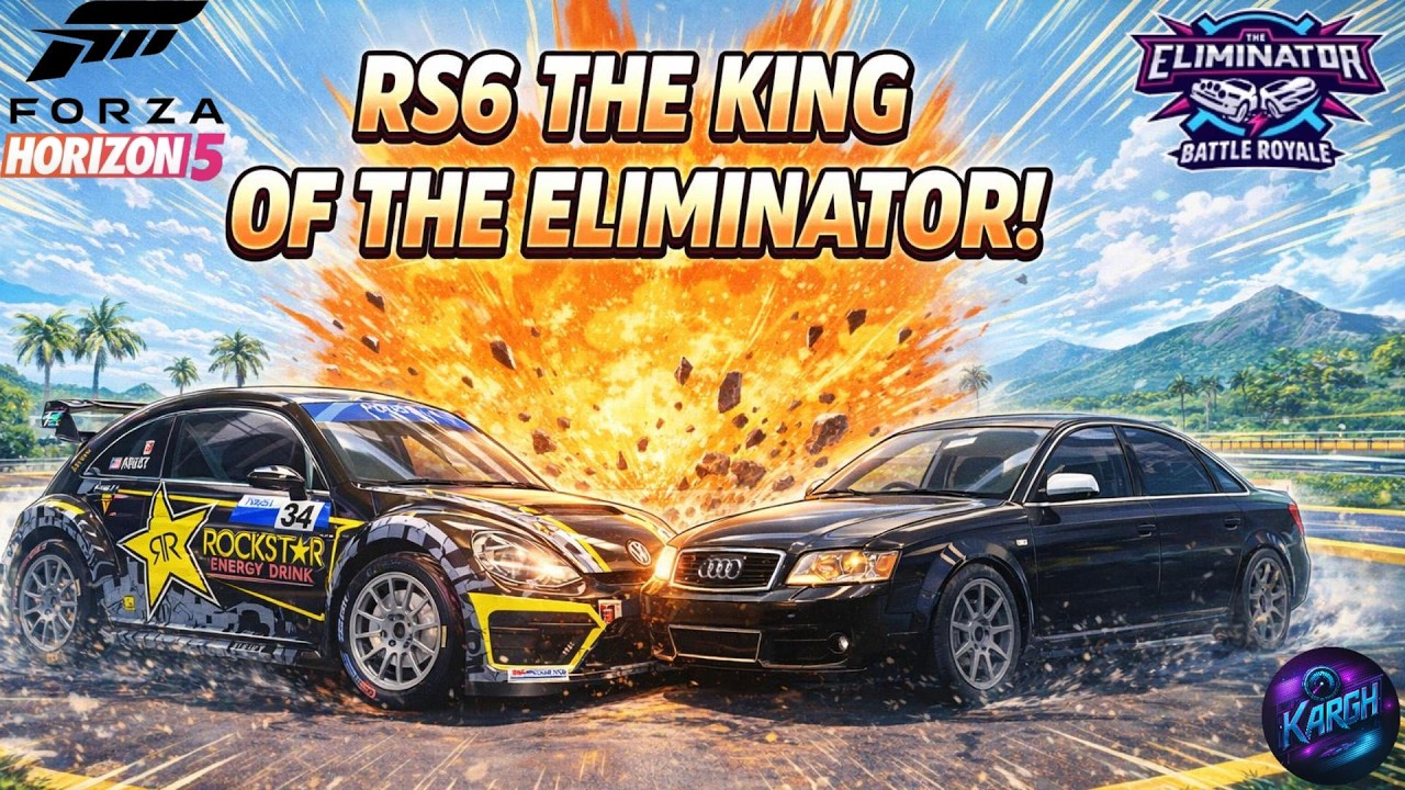 Level 2 RS6 vs Level 9 Andretti – Who Wins? | FH5 THE ELIMINATOR