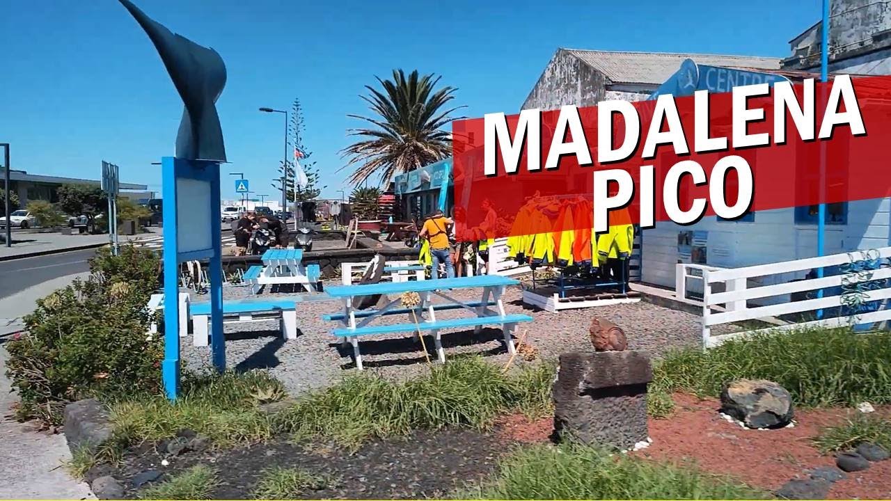 Azores 🇵🇹 Walk - Under the Mountain, Across the Strait: Madalena, Pico