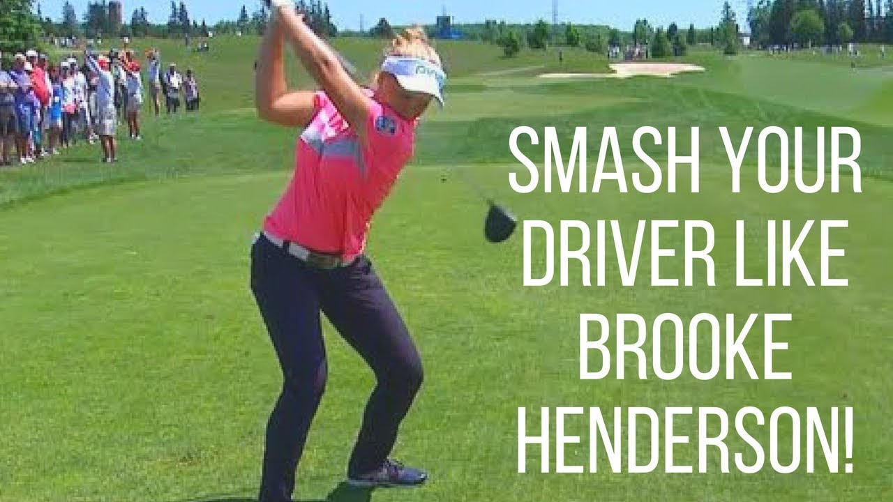 Brooke Henderson Golf Swing